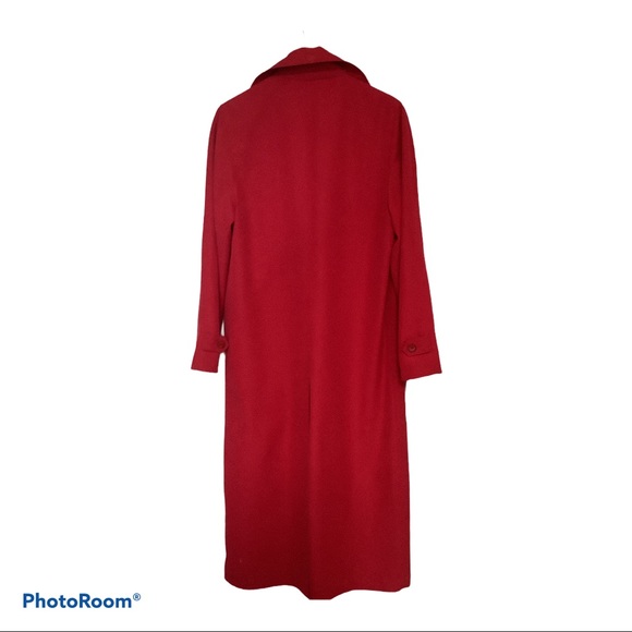 Red spring coat - Picture 2 of 5